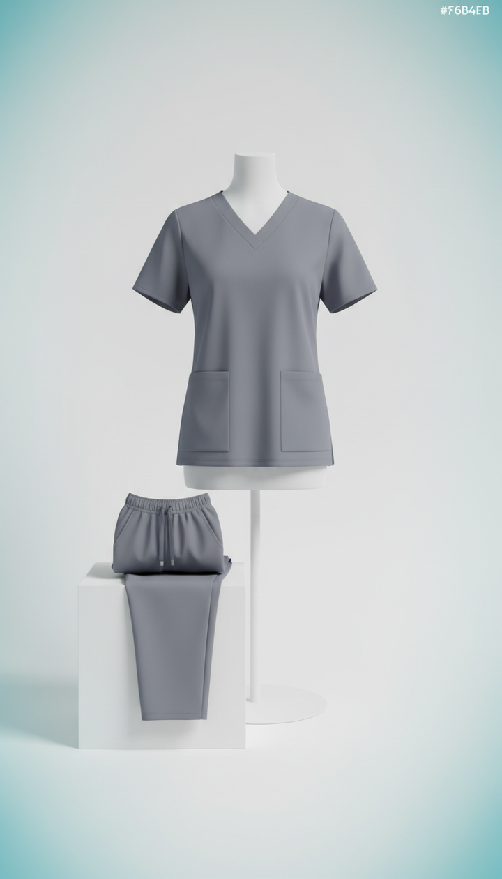 BR Mode women's 4-way stretch scrub demo